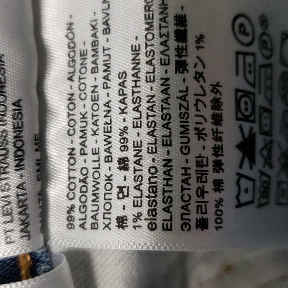 LEVI'S 505 light wash jeans - Picture 5 of 13